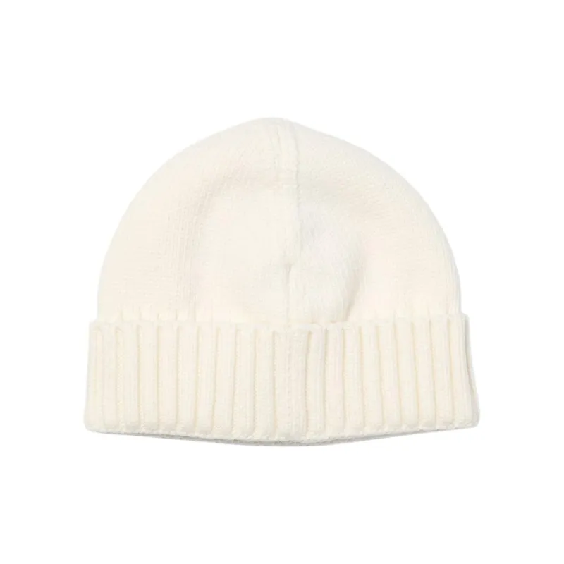 STONE ISLAND Logo Patch Ribbed Beanie-1