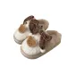 White[Double Ball Bowknot Bear]