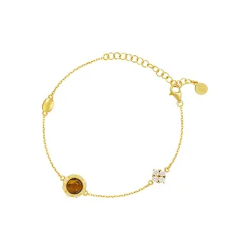 MGS Synthetic Cubic Zirconia Bracelets Women's
