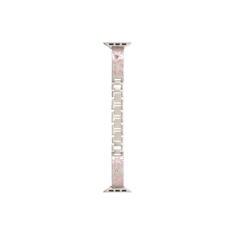 LOVINGCOOL Apple Compatibility Watch Band Stainless Steel Material-1