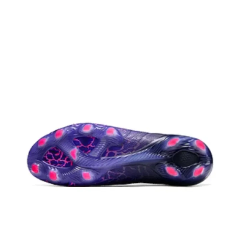 Skechers Anti Slip Wear Resistant Soccer Shoes Men's Purple-1