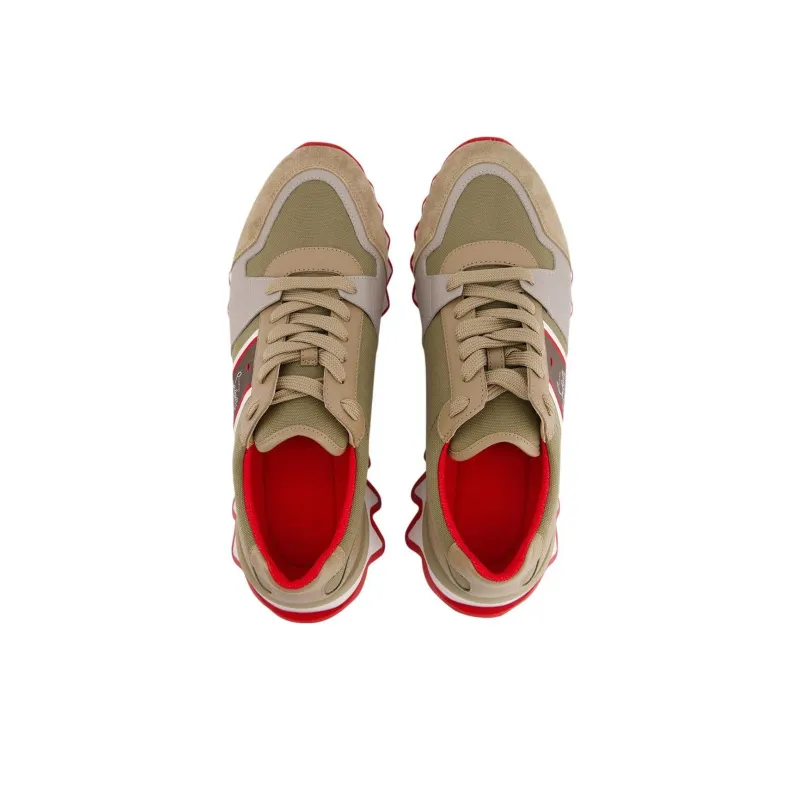 CL LUBOTING Nastroshark Low Top Casual Shoes Men's Brown-5