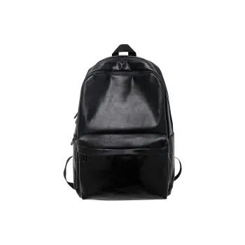 Travel PU Backpack Regular Unisex Black/Gray/Coffee
