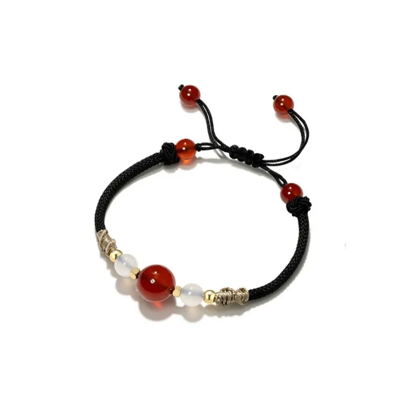 Red All Year Round Agate Hand Accessory Unisex-1