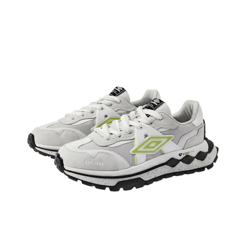 Umbro Slip Resistant, Abrasion Resistant, Breathable, Rebound Low Top Casual Shoes Unisex Light Gray-2