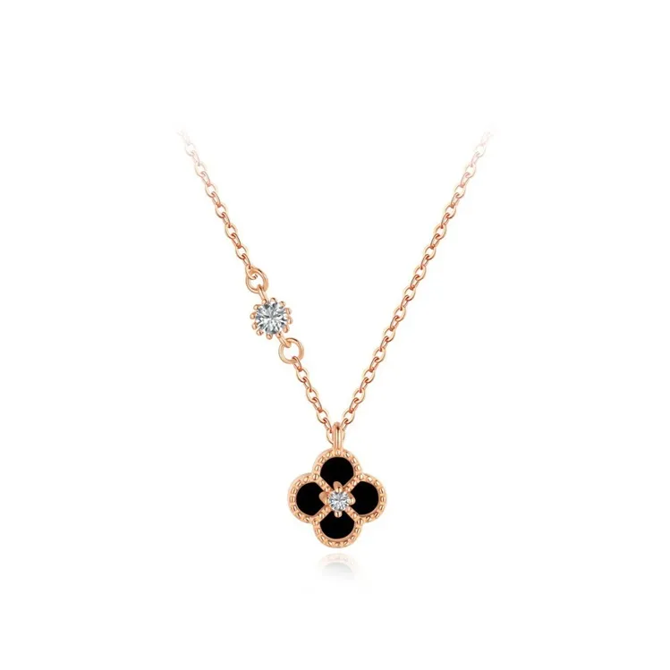 GLOIRE S925 Silver Necklaces Women's Minimalist Style Fashion Versatile Commute Bestie Same Style-3