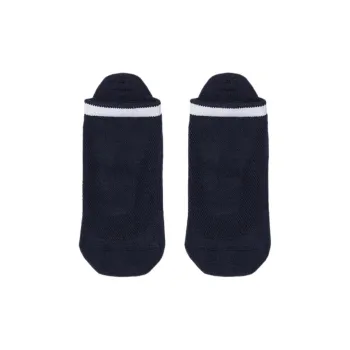 LACOSTE Ankle Socks Men's 1 Pack Navy Blue/White
