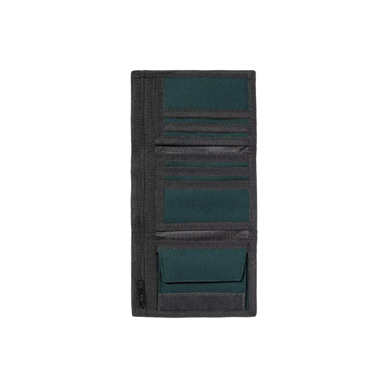 Carhartt WIP Recycled Polyester Patchwork Canvas Wallet Regular Unisex Deep Lake Color-2