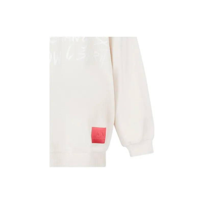 ARMANI EXCHANGEAE Sweatshirt Women's White-6