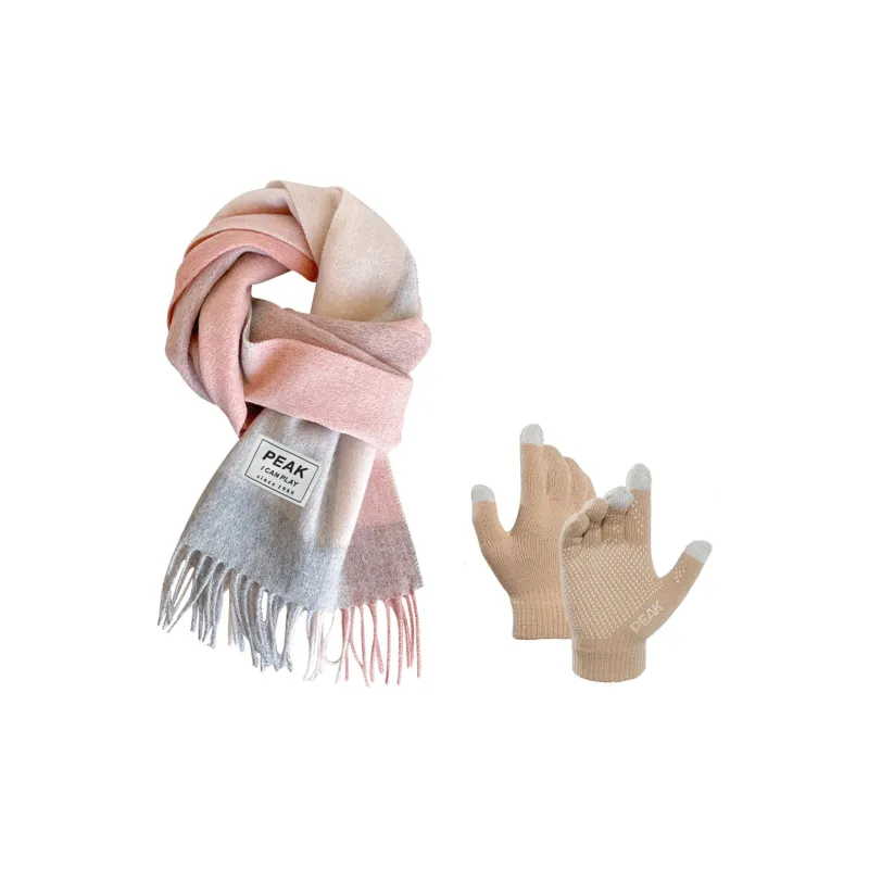 PEAK RIGHT Series Knit Scarves Unisex Multiple Colors-10