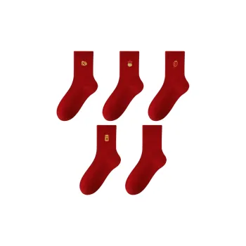 MIIOW Honmei Honmei Series Mid Calf Socks Unisex 5 Pack
