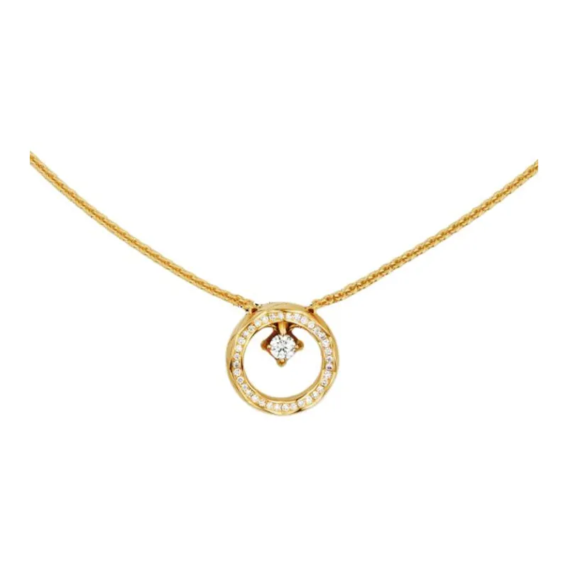 CHANEL 18K Gold Necklaces Women's Gold-0