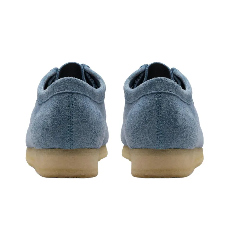 Clarks Wallabee Casual Shoes Men's Marine Blue-4