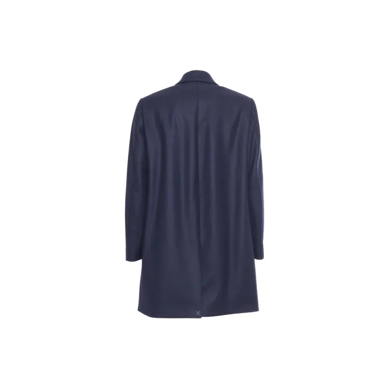 FAY Singe Breasted Straight Hem Coat-1