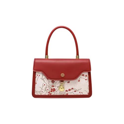 PAYOT Microfiber Synthetic Leather Wedding Set Shoulder Bag Crossbody Bag Handbag Regular Women's Burgundy