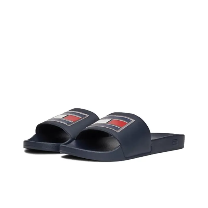 Tommy Hilfiger EVA Abrasion Resistant Slide Slippers Men's Blue-2