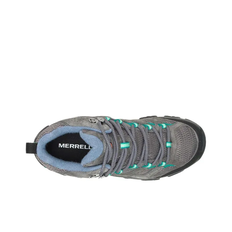 MERRELL MOAB 3 Anti Slip Wear Resistant Mid Top Hiking Shoes Women's Gray-3