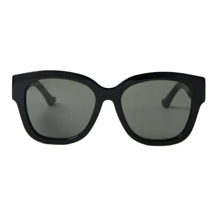 GUCCI Low Nose Bridge Round Frame Sunglasses-2