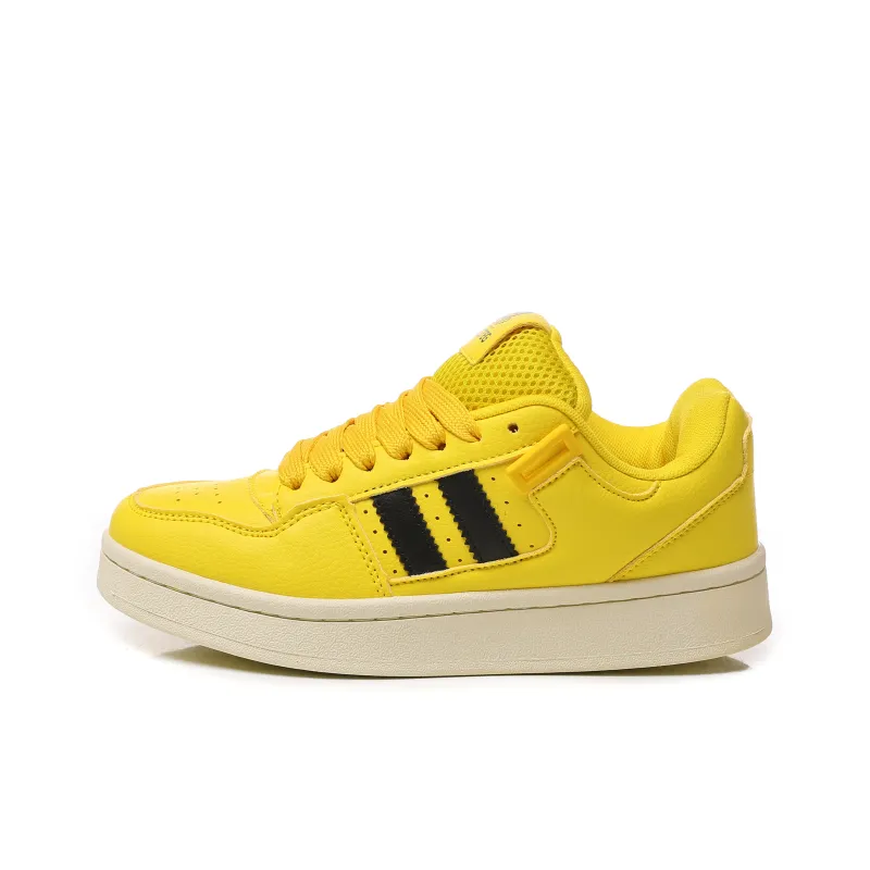 DD&OO Warm Wear-Resistant Lightweight Breathable Low-Top Skateboard Shoes Unisex White-12
