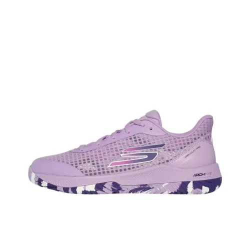 Skechers Viper Court Pro Anti-Slip Wear-Resistant Low-Top Training Shoes Women's Purple