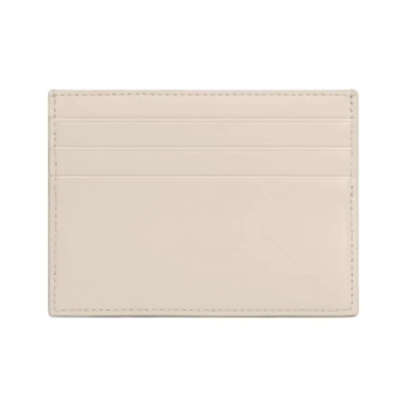 CELINE Triomphe Calfskin Card Holder Women's Light Beige-2