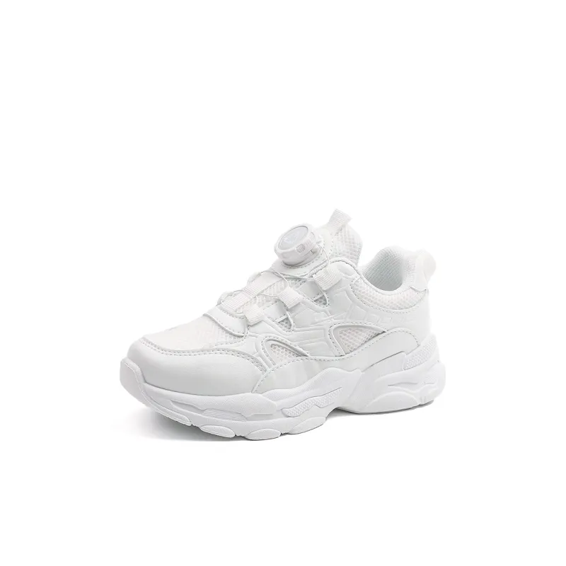 Warrior Wear Resistant Low Top Kids Lifestyle Shoes White Kids'-1