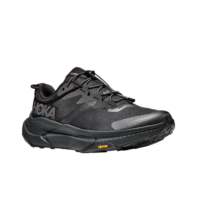 HOKA ONE ONE Transport Anti Slip Wear Resistant Low Top Casual Running Shoes Men's Black-2