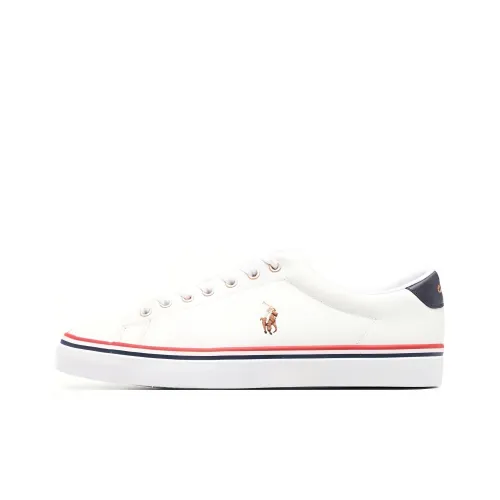 Polo Ralph Lauren Low-Top Skateboard Shoes Men's White