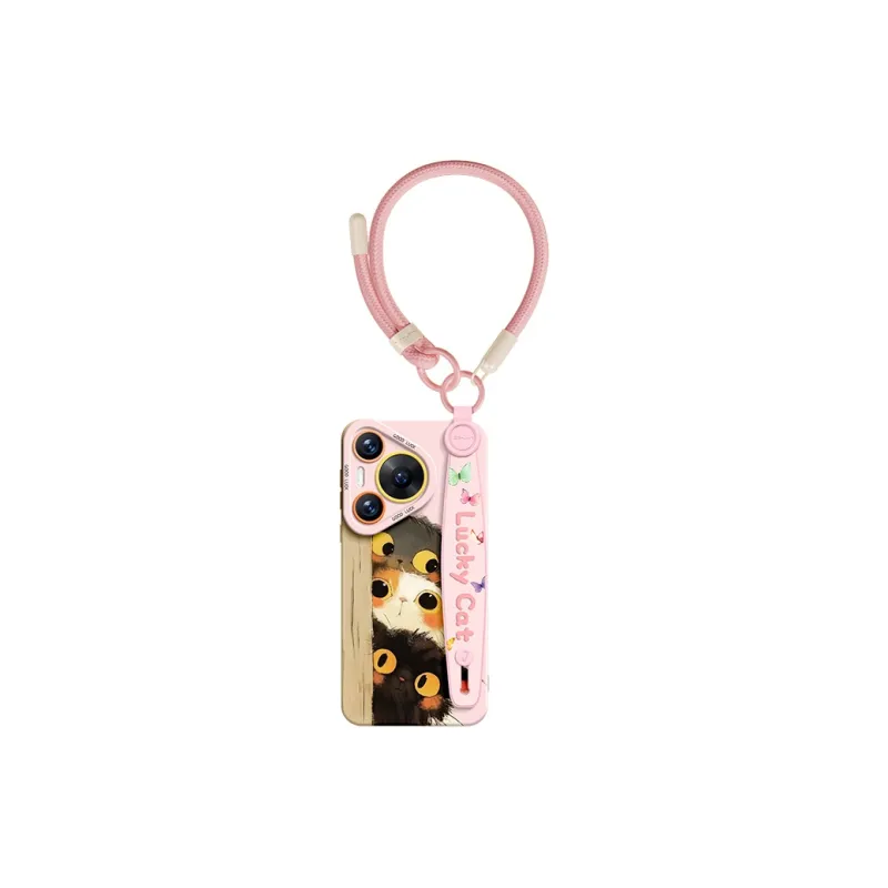 SUPER MOUSE Silicone Material Three Cats Phone Cases Compatible With Huawei Pura70/60/50/40/30/pro/pro+/Ultra-39