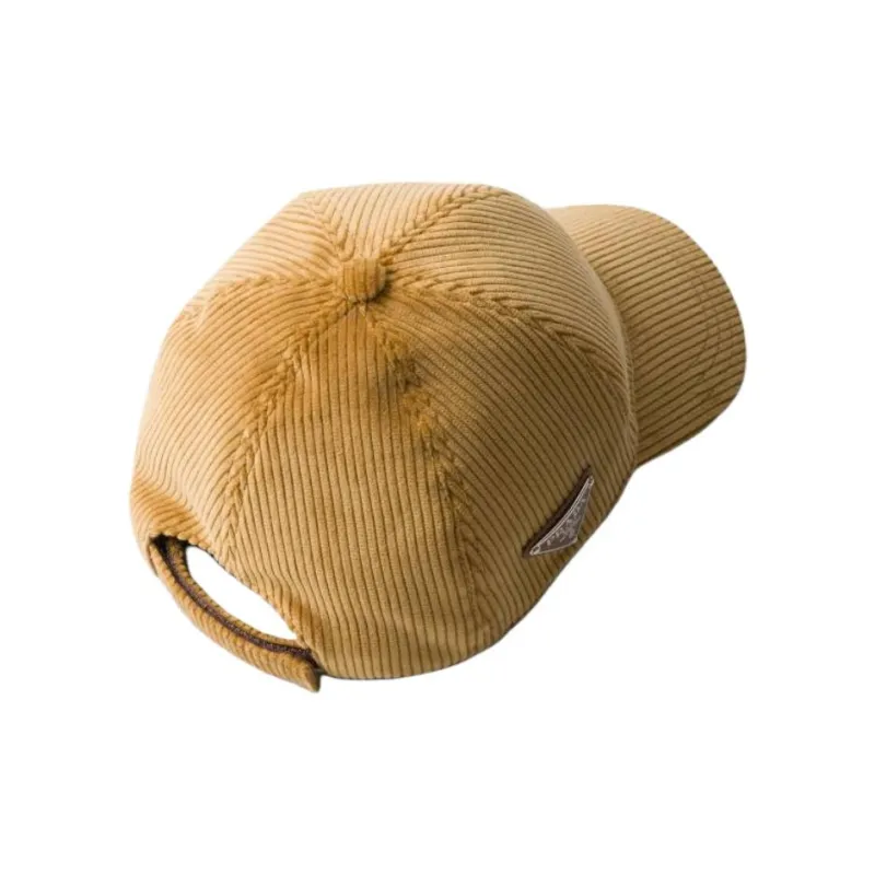 PRADA Corduroy Baseball Cap-2