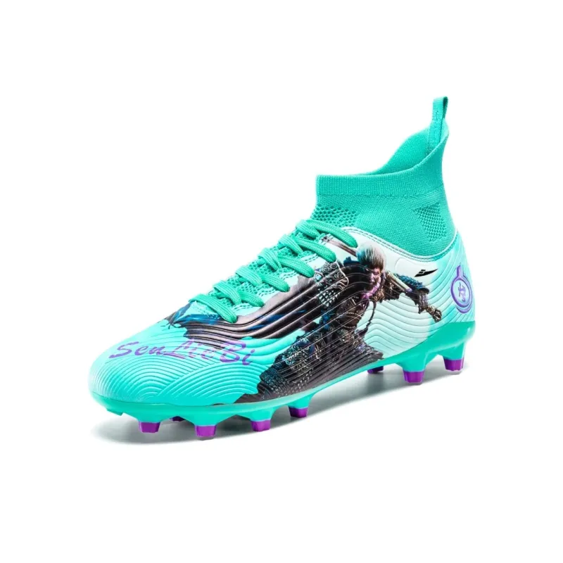 Kuding SG Metal Long Studs Artificial Ground Natural Ground Coverage Support Soccer Shoes Unisex-1