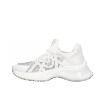 PINKO Embellished Ariel Lace Up Sneakers Women's