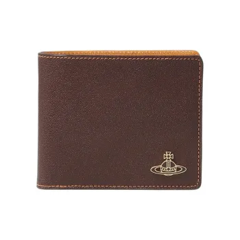 Vivienne Westwood Cow Leather Wallet Men's Brown