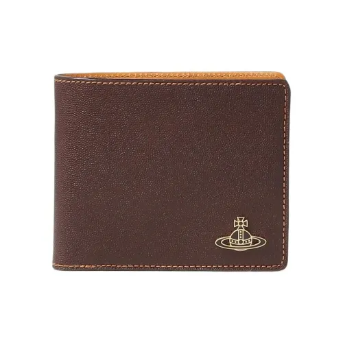 Vivienne Westwood Cow Leather Wallet Men's Brown