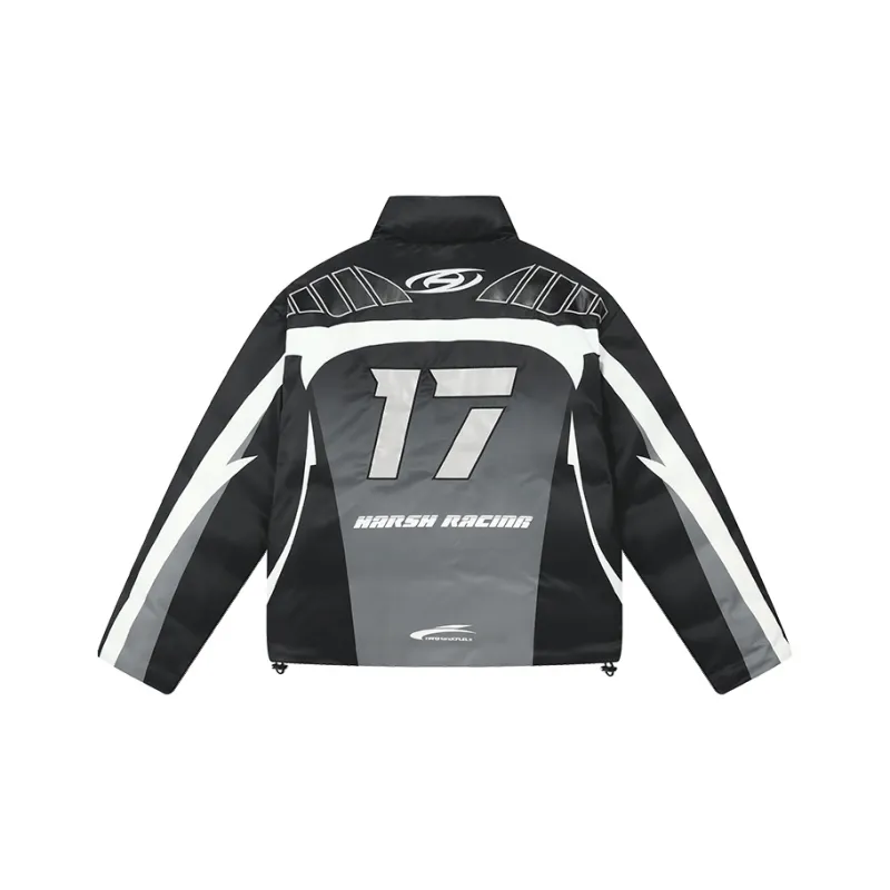 HARSH AND CRUEL Puffer Jacket Unisex-1