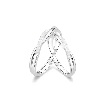 SUNFEEL 999 Fine Silver Rings Unisex