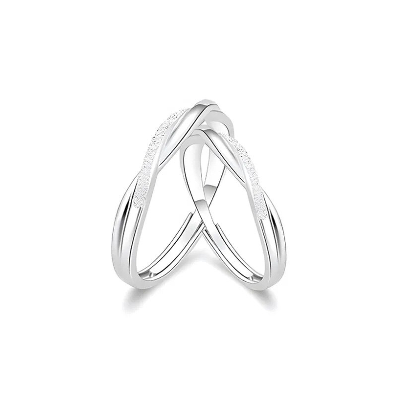 SUNFEEL 999 Fine Silver Rings Unisex-0