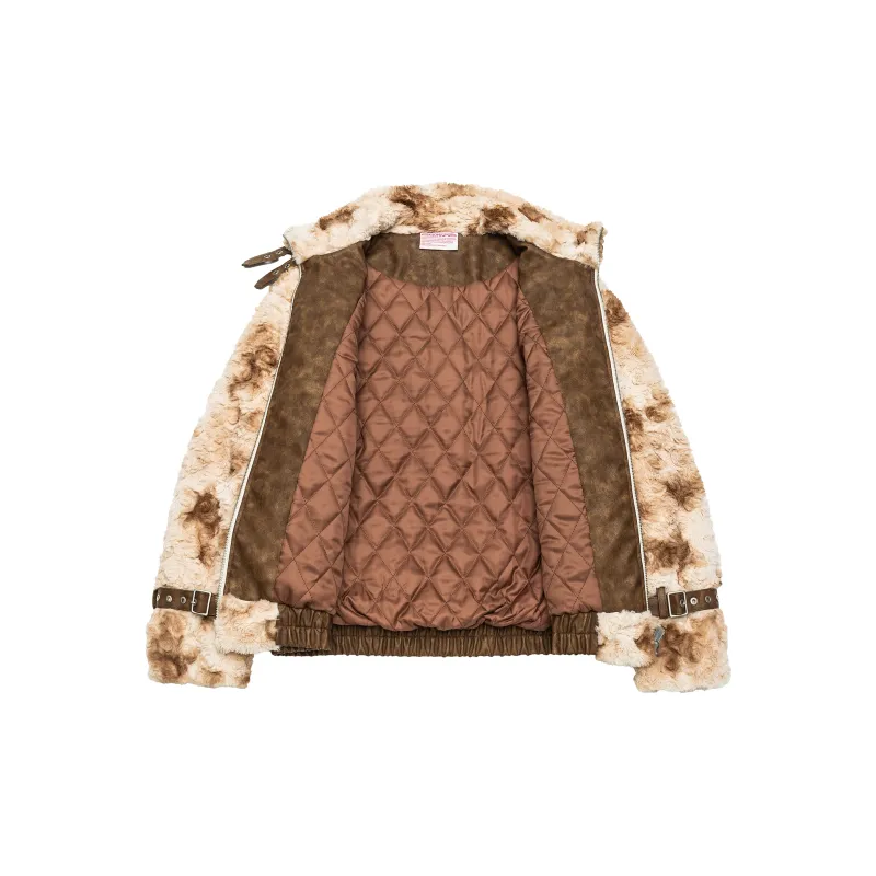 CALMMIND Velvet feel Coat Unisex Brown-1