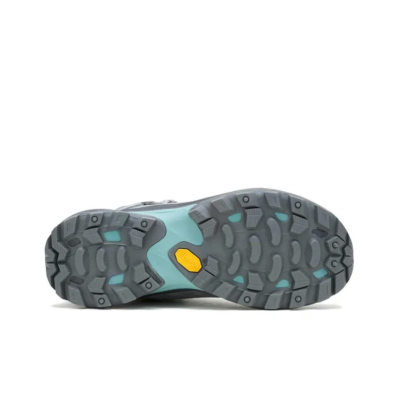 MERRELL MOAB SPEED 2 Waterproof And Wear resistant Short Outdoor Boots Women's Gray-5