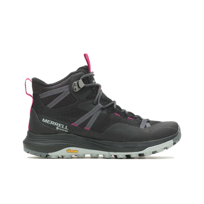 MERRELL Siren 4 Anti-Slip Wear-Resistant Mid-Top Outdoor Shoes Women's Black-1