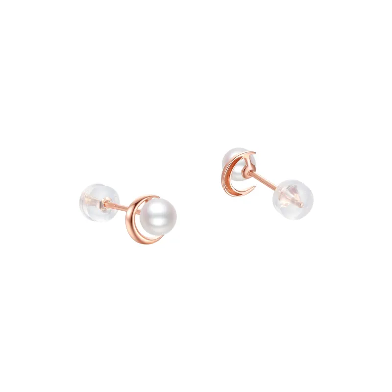 ZHOU LIU FU Freshwater Pearl Stud Earrings Women's-1