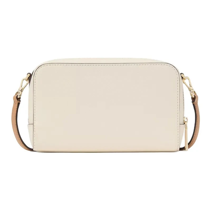 Kate Spade Staci Cross-Stitch Leather Shoulder Bag Crossbody Bag Women's Rose Pink-2