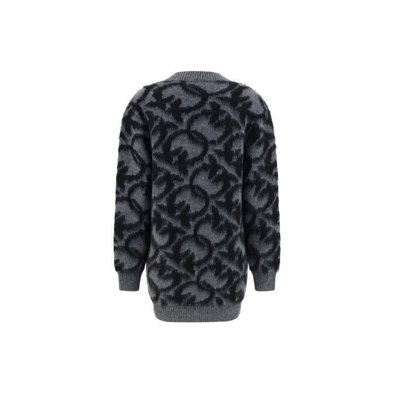 PINKO Intarsia knit Button up Cardigan-1