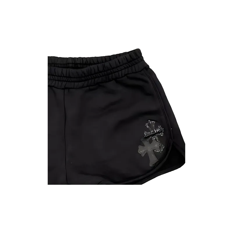 Chrome Hearts Cross Shorts 'Black'-5