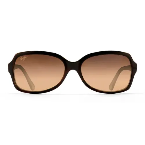 Maui Jim Nylon Irregular Shape Sunglasses Women's Tortoiseshell