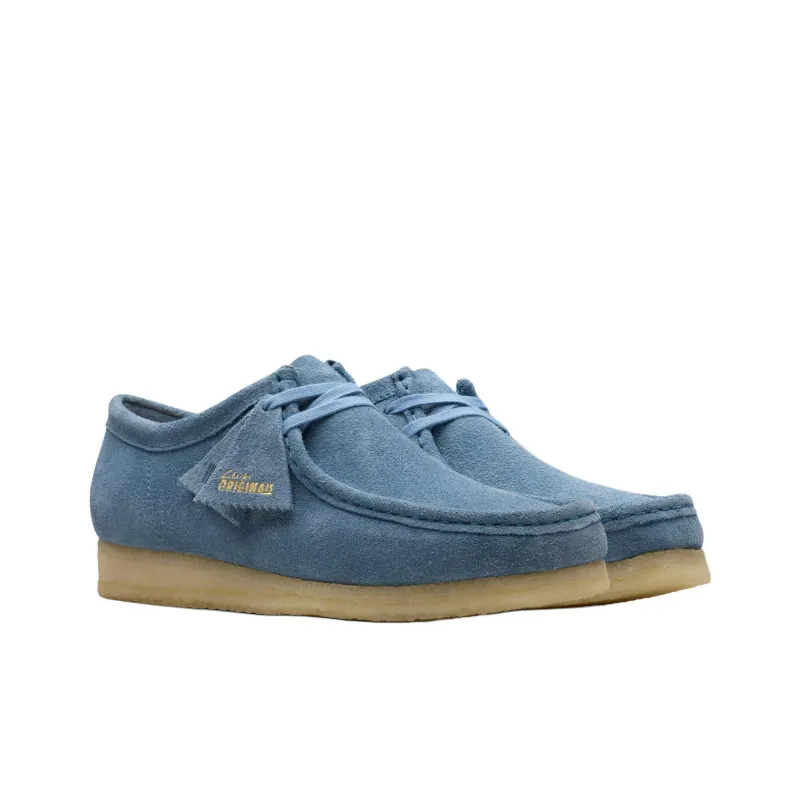 Clarks Wallabee Casual Shoes Men's Marine Blue-2