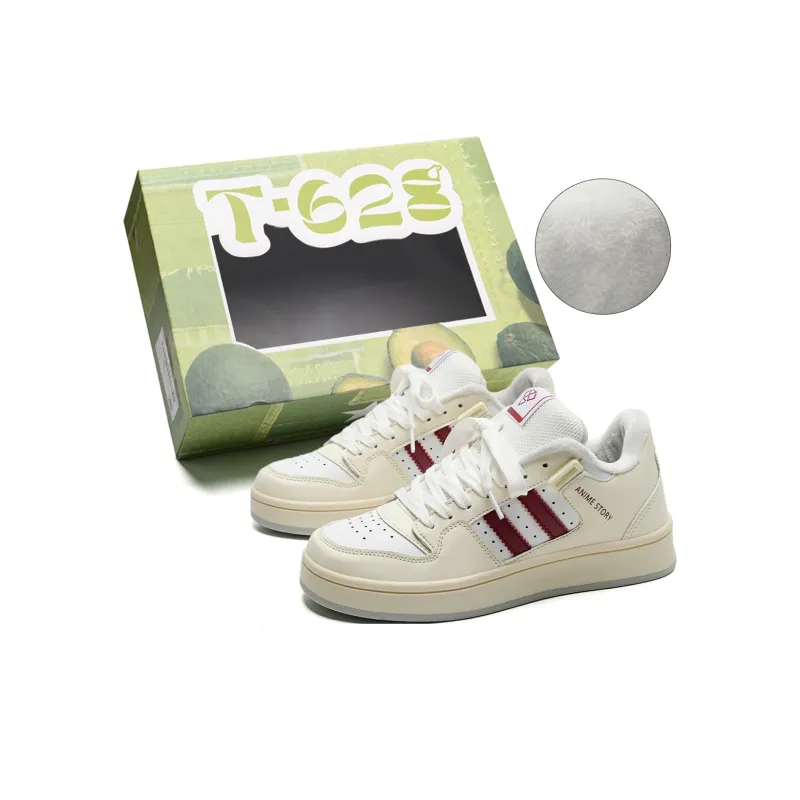 T628 Puffy Shoes, Box Included Slip Resistant, Abrasion Resistant, Lightweight Low Top Skateboard Shoes Unisex-67