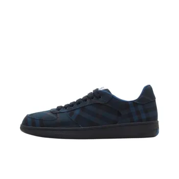 Burberry Terrace Low Top Skateboard Shoes Men's Blue