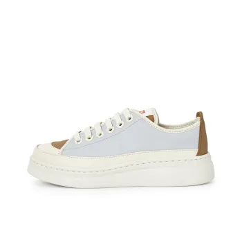 CAMPER Twins Abrasion Resistant Low Top Casual Shoes Women's White Brown