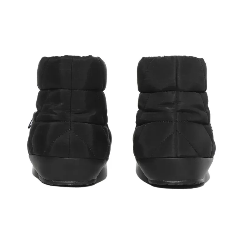 FILA Wear Resistant Slip Resistant Short Snow Boots Unisex Black-4